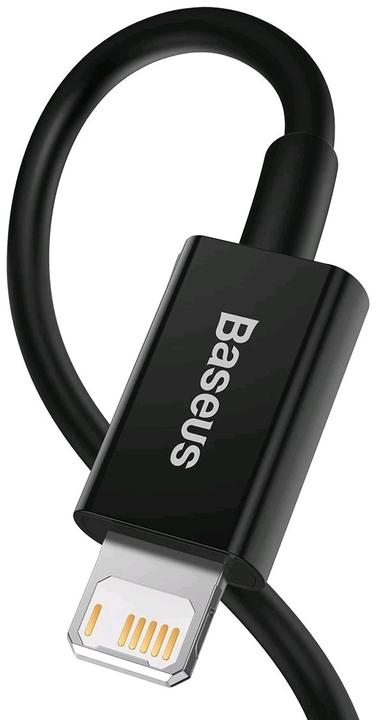 Image du produit Baseus Superior Series Cable USB to iP 2.4A 2m (black) (2 m, USB 2.0)