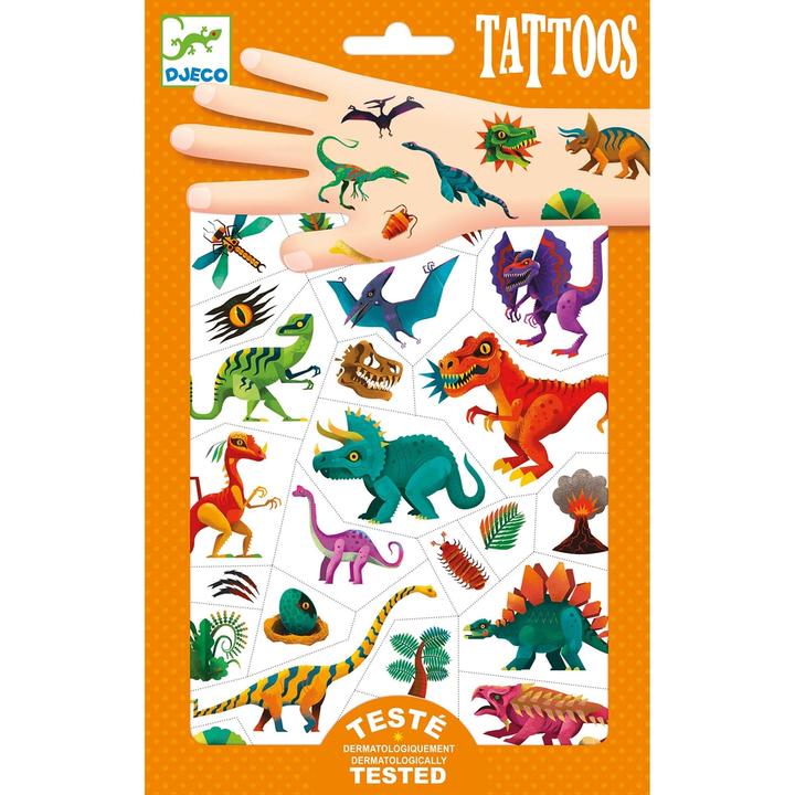 Produktbild Djeco Tattoos Dino Club