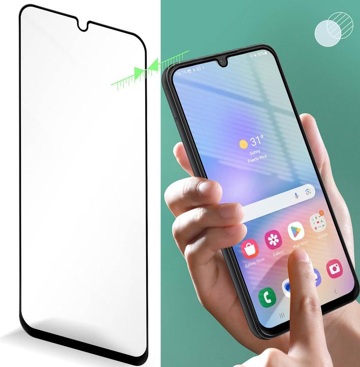 Produktbild Avizar 9H Härtegrad Glas-Displayschutzfolie (1 Stück, Samsung Galaxy A05s)