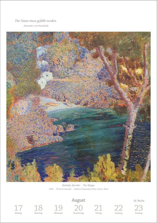 Immagine prodotto Harenberg Kunst Wochen-Kulturkalender 2026 - 53 Meisterwerke der Malerei (Copertina rigida, Tedesco)