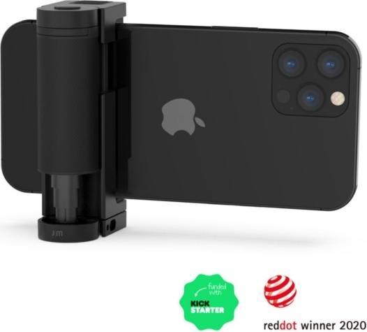 Immagine prodotto Just Mobile Shutter Grip 2 controllo intelligente della fotocamera per il tuo smartphone - Nero