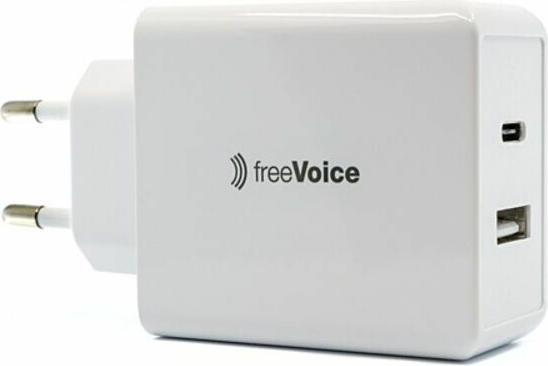 FreeVoice Caricatore rapido 65W (USB-A/USB-C) (65 W)