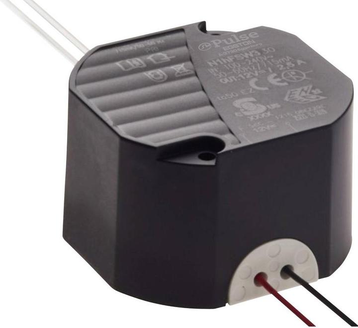 Egston N1hFSW3 30 AC/DC-Einbaunetzteil 2.5 A 30 W 12 V/DC 1 St.