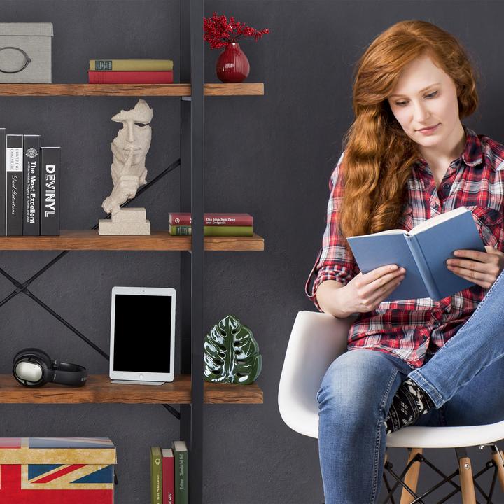 Produktbild Relaxdays Bücherregal (120 x 32.5 x 178 cm)