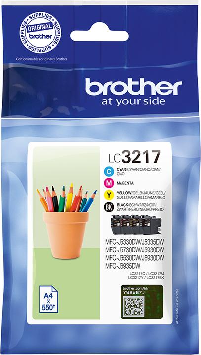 Produktbild Brother LC-3217 Value Pack (M, C, Y, BK)