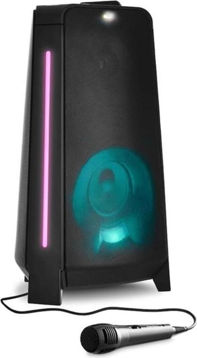 Actual product image Medion MD 43552 Party speaker black (4 h, Electrical connection, Rechargeable battery operated)