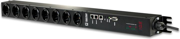 Actual product image Gude 83161 EPC 1 x 16A 8 protection cont. 2 sensor connections SSL IPv6 SNMPv3