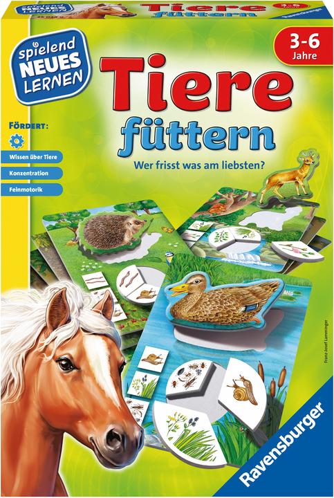 Produktbild Ravensburger Lernspiel Tiere füttern (Deutsch)