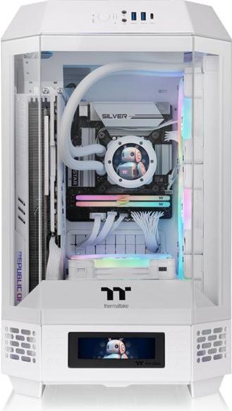 Actual product image Thermaltake The Tower 250 Snow White (Mini-ITX)