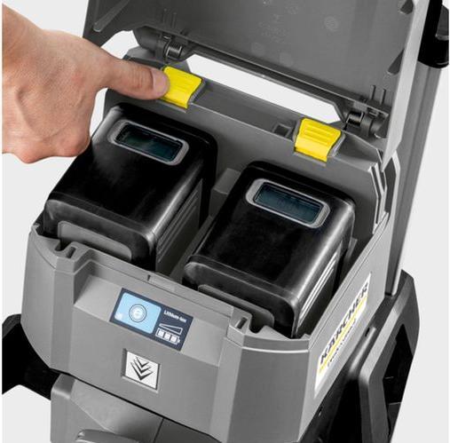 Actual product image Kärcher Professional Rechargeable high pressure cleaner, HD 4/11 C Bp Pack, 36 V rechargeable battery (Rechargeable battery operated)