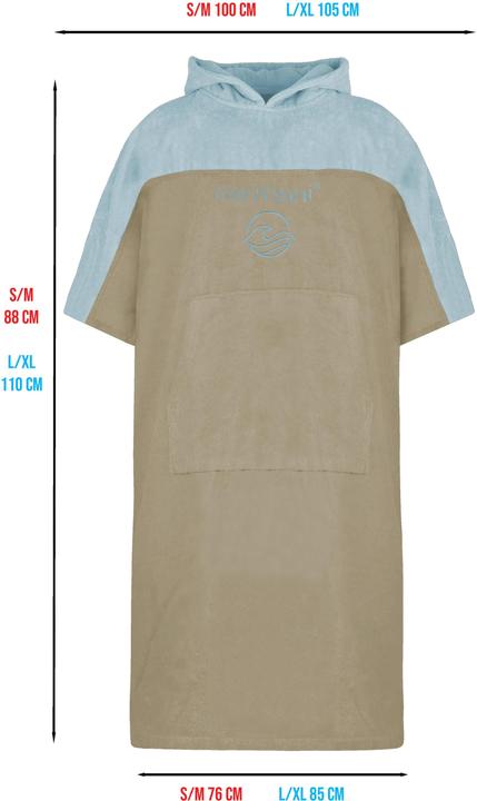 Produktbild Normani Damen Surfer Poncho Kuta (S/M)