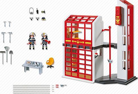Actual product image Playmobil Fire station (5361)