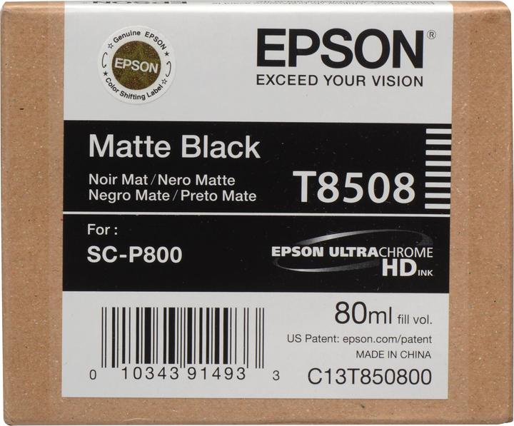 Image du produit Epson T8508 UltraChrome HD (MBK)