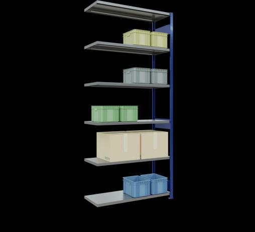 Image du produit Schulte Lagertechnik Système enfichable Élément suivant MULTIplus250 avec traverse de longueur