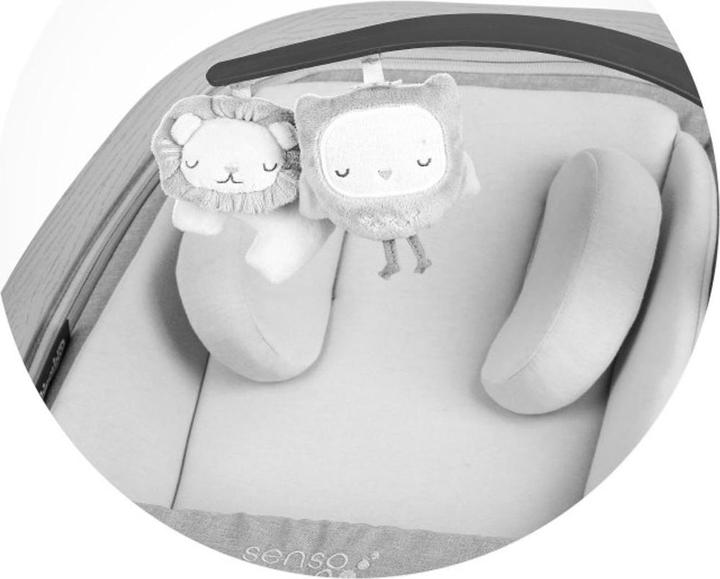 Actual product image Chipolino Babywippe Senso Holzoptik