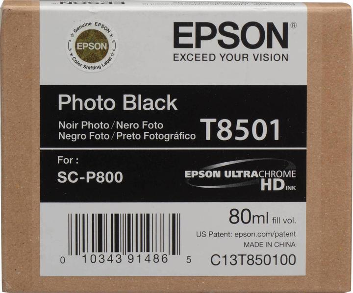 Immagine prodotto Epson T8501 UltraChrome HD (PBK)