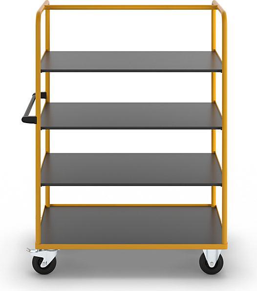 Actual product image kaiserkraft Professional shelf and tier trolley (350 kg)