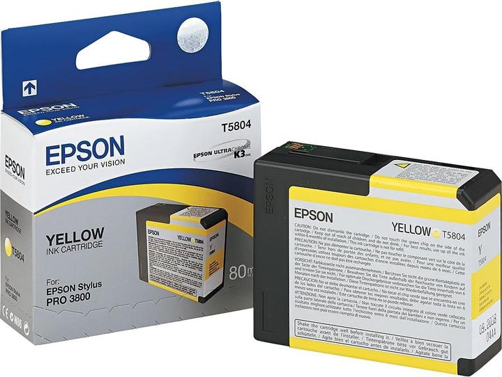 Image du produit Epson T5804 (Y)