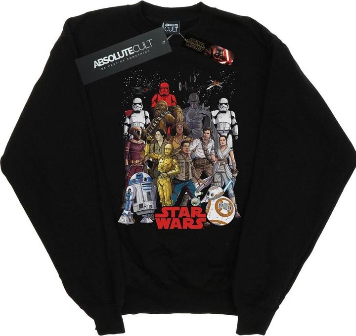 Immagine prodotto Star Wars The Rise Of Skywalker Character Collage Felpa Uomo (XL)