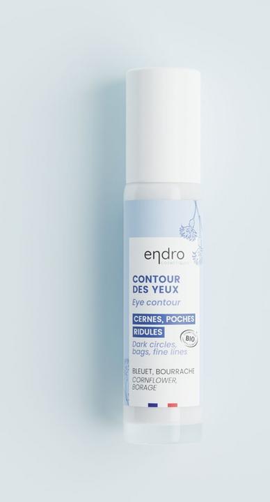 Image du produit Endro Cosmétiques Contour des yeux naturel anti-âge Glasfl 10 ml (Roll-on, 10 ml, Jour + nuit)