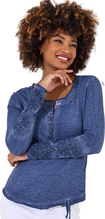 Produktbild Joe Browns Crochet Patch Henley Top (44)