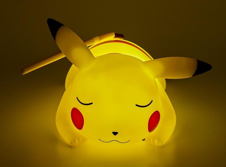 Actual product image Teknofun Pokemon LED lamp sleeping Pikachu