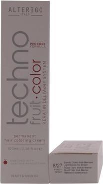 Alterego Techno Fruit Color 8/27 Light Blonde Iris Brown 100ml (8, 27 Light Blonde Iris Brown)