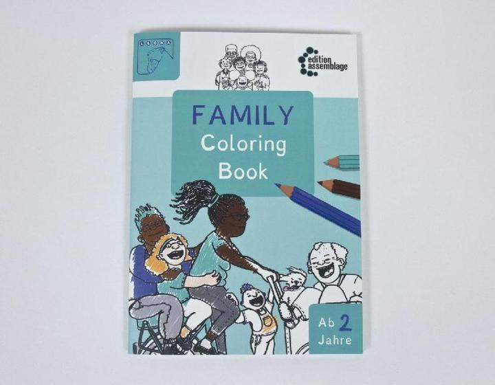 Immagine prodotto Libro da colorare FAMIGLIA