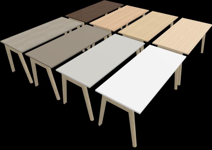Actual product image Narbutas Nova Wood desk (1600 x 700 x 740 mm)