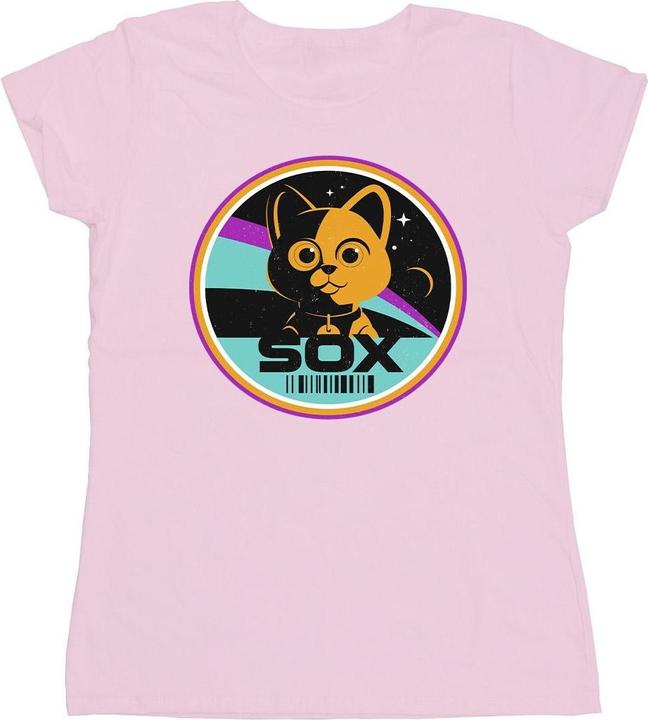 Actual product image Disney Womens/Ladies Lightyear Sox Circle Cotton T-Shirt (XL)