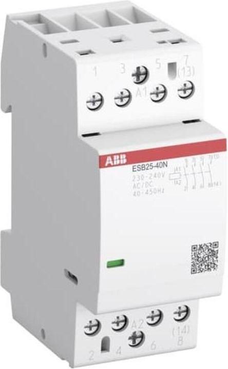 Image du produit ABB Contacteur d'installation 25A 24V AC/DC ESB25-31N-01
