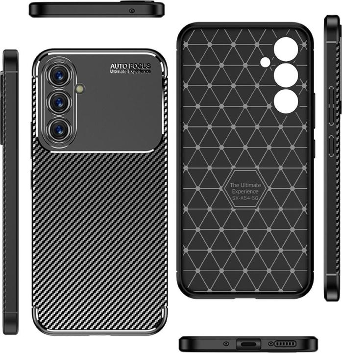 Produktbild Screenguard Samsung Galaxy A54 5G Hülle Carbon Design TPU Case (Samsung Galaxy A54 5G)