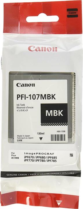 Productafbeelding Canon Pfi-107mbk (MBK)