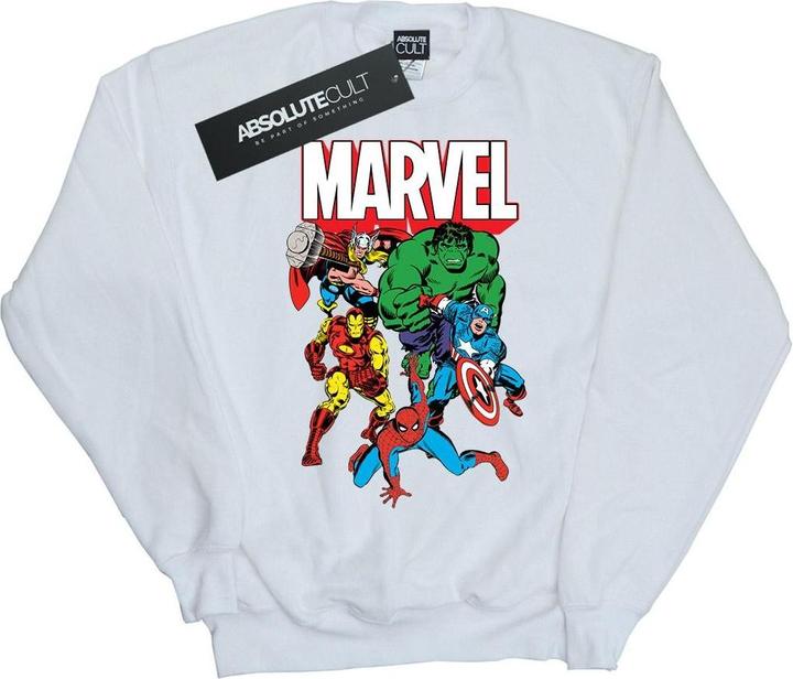 Actual product image Girls Hero Group Sweatshirt (152, 158)
