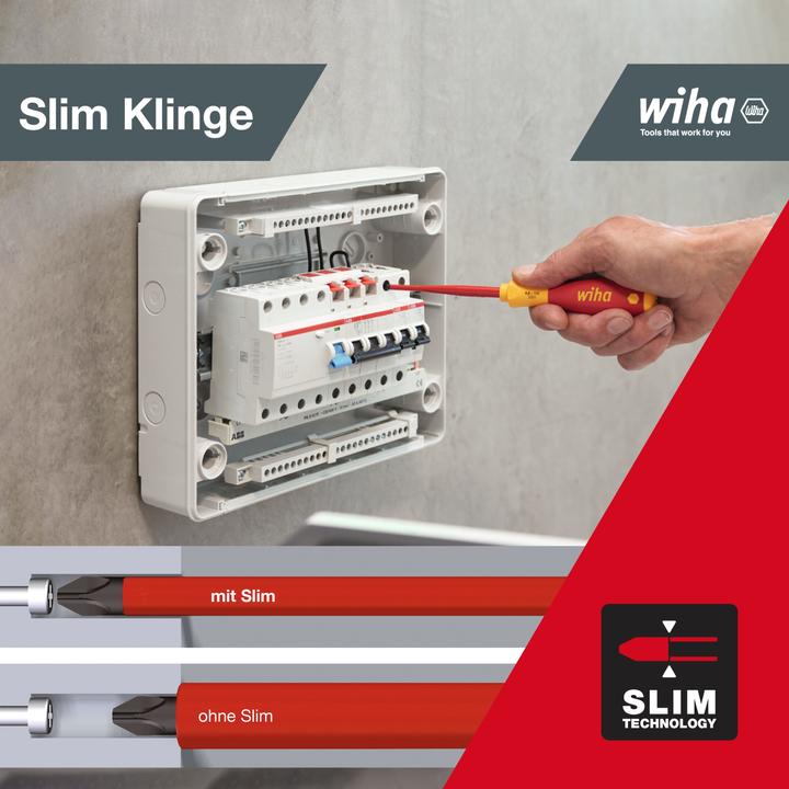 Actual product image Wiha Screwdriver set (Slotted screws, Torx (TX), Pozidriv cross recess (PZ), Phillipps cross recess (PH))