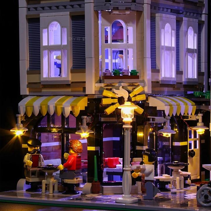 Image du produit BrickBling Set de lumière LED pour LEGO - Creator Expert - Vie urbaine (10255) incl. télécommande