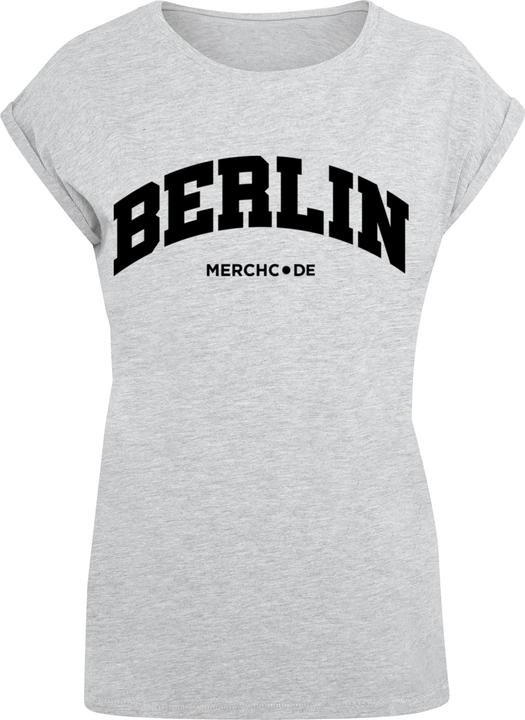 Produktbild Merchcode Ladies Berlin Wording - T-Shirt - 112975 (XXL)