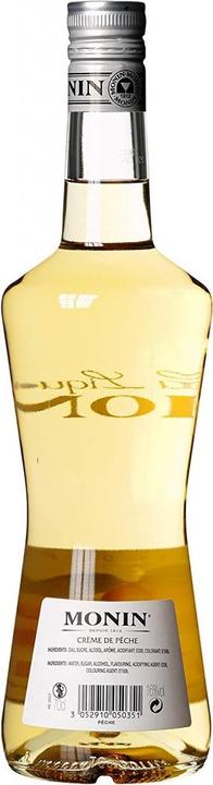 Actual product image Monin Peche peach liqueur (1 x 70 cl)