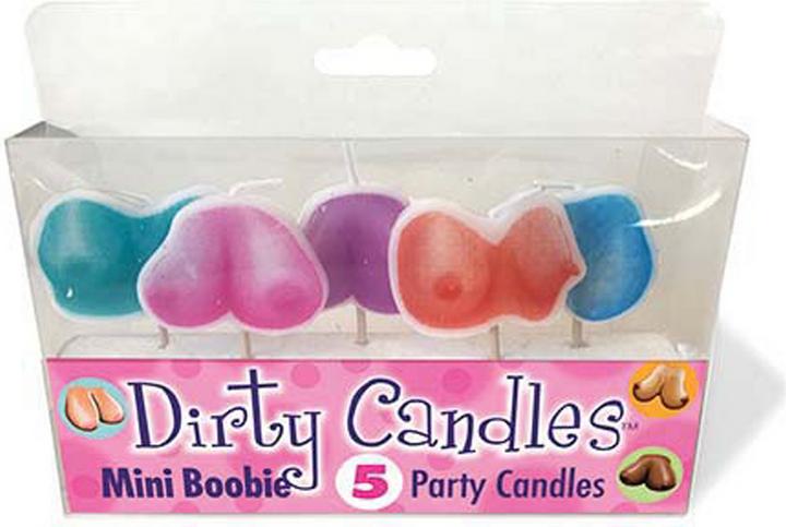 Actual product image Little Genie Productions Dirty Boob Candles (Board game)