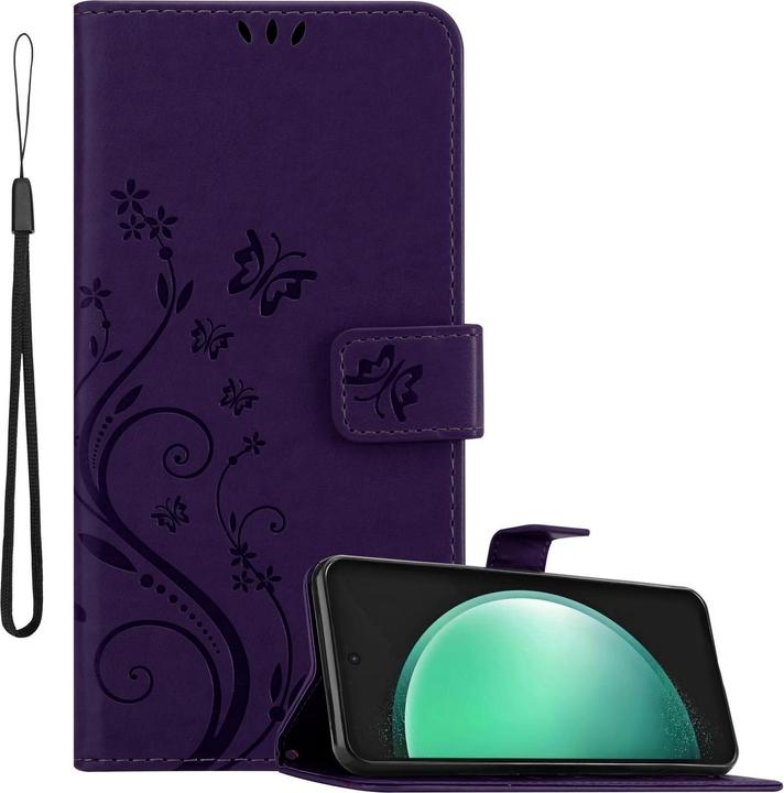 Floral violet foncé