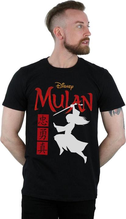Produktbild Disney Mulan Movie Warrior Silhouette TShirt (L)