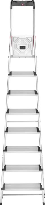 Actual product image Hailo L80 ComfortLine, aluminium safety stepladder, 8 steps (Stepladder, 233 cm)