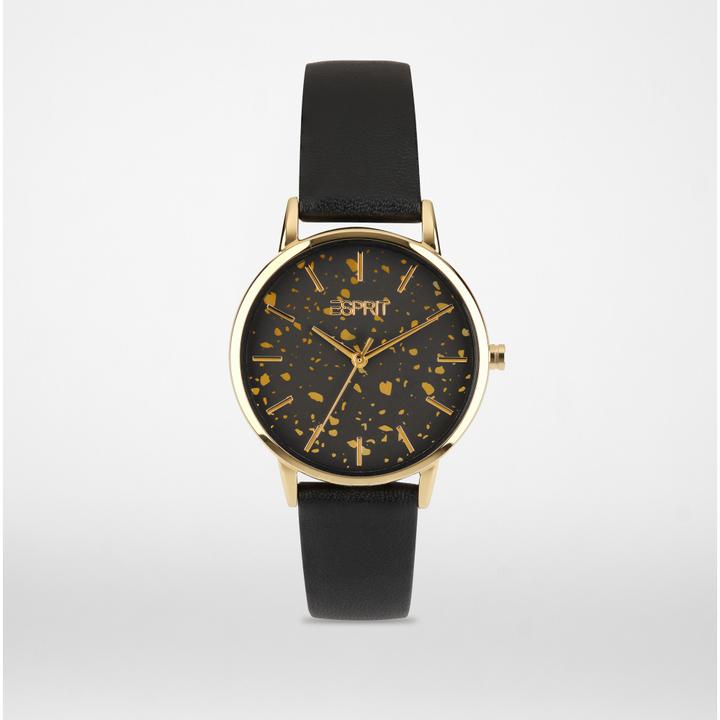 Image du produit Esprit ES TERAZZO 34MM 3H BLACK DIAL BLACK ST montre-bracelet (34 mm)