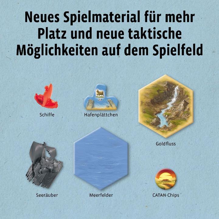 Produktbild Kosmos Catan- Erweiterung - Seefahrer (Deutsch)