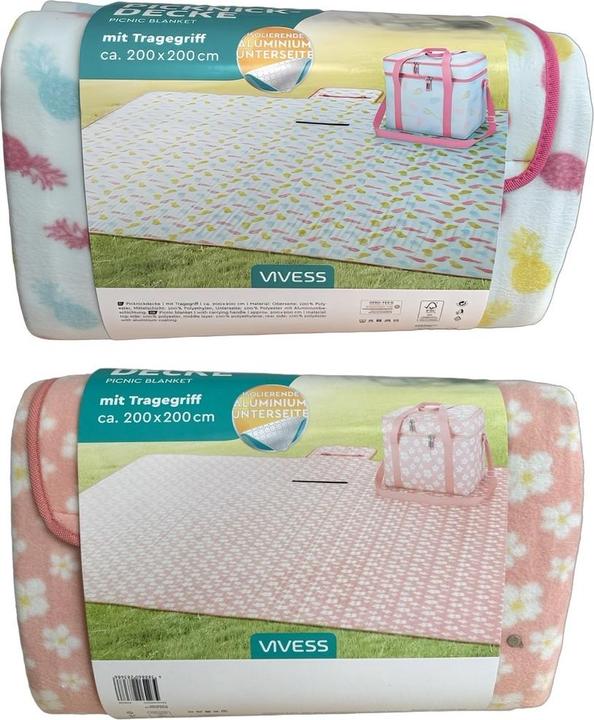 Produktbild Vivess Picknickdecke
