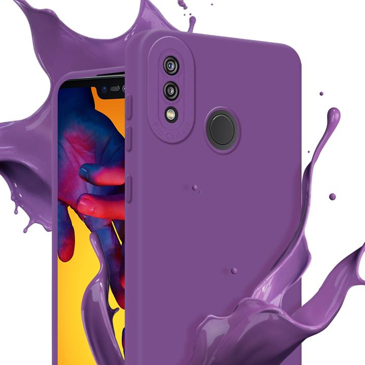 Image du produit Cadorabo Housse pour Huawei P20 LITE 2018 / NOVA 3E en TPU fluide style LM162 (Huawei Nova 3E)