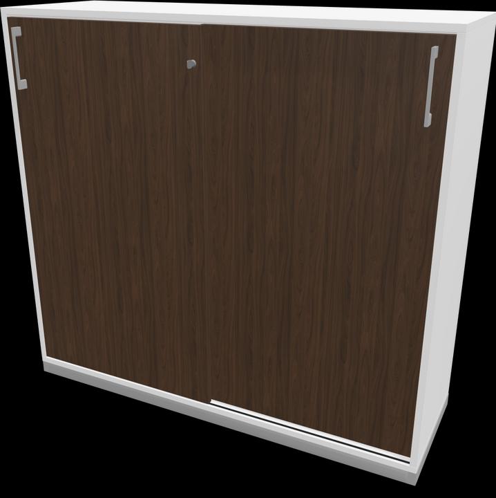 White, Silver grey, Walnut decor dark with structure