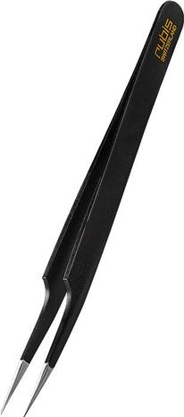 Actual product image Rubis Eyelash tweezers pointed, black