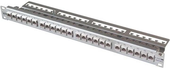 Image du produit Metz Connect BTR E-DATmodul 24x8 CAT6 1HE (Panneau de brassage)