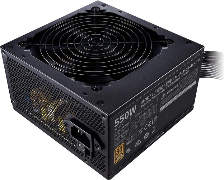 Immagine prodotto Cooler Master MWE 550 Bronze 230V V2 - 550 W - 200 - 240 V - 50/60 Hz - 5 A - Attivo - 110 W (550 W)